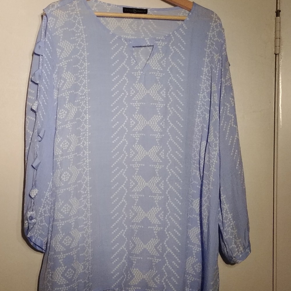Lighr blue blouse
